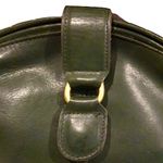Coach Vintage Laurel Dark Green Glove Tanned Hinged Clam Shell Crossbody Bag COA Photo 12