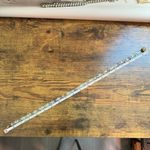 Vintage Aurora Borealis Faceted Clear Beaded Choker Necklace Photo 3