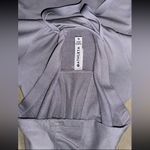 Athleta Women’s Cabana Tunic Hoodie Relaxed Oversized Muted Lilac Size XLarge Photo 4