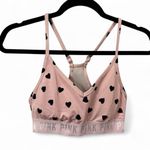 PINK - Victoria's Secret Victoria’s Secret Pink Hearts Sport Bra Photo 6