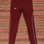 Under Armour MAROON COLDGEAR RUNNING ARHLETIC LEGGINGS Photo 0