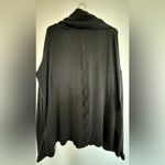 Bordeaux Grey cowl neck sweater with long sleeves Photo 3