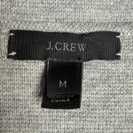 J.Crew  Sophie open-front Knit Sweater Blazer in Gray W2040 Sz M Photo 4