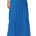 Michael Stars Pacific Blue Sandy Gauze Skirt Photo 0
