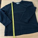 Fresh Produce  Black Crewneck Sweatshirt Pullover 100% Cotton Sz M Photo 6