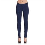 Joie  Keena snake skin print blue leggings▪️size M Photo 0