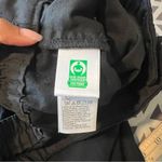 J. Crew Linen Cotton Blend Sailor Pant Black Ankle Crop Button Pocket Size 14 Photo 9