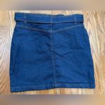 Pretty Little Thing Dark Blue Denim skirt Photo 5
