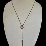 Vince Camuto Yellow Stone Tassel Necklace Photo 0