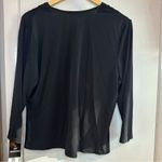 Studio I  Y2K Blouse. Color: Black. Size: 18. NWT. Photo 5