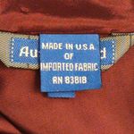 Austin Reed Burgundy High Neck Short Sleeve Worsted Wool Dress Vintage Size 10 Red Photo 4