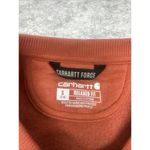 Carhartt Force Relaxed Fit Sweatshirt Size Small Front Pockets Lightweight Women Photo 4