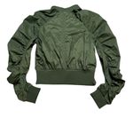 Hunter jacket womens sz XS pine green and orange w pockets Photo 2