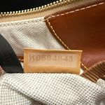 Dooney & Bourke Wine/Brown Coated Canvas Monogram Hobo Shoulder Bag Photo 14