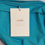 ANDIE  The Riviera High Waisted Bottom Blue Swimwear Belted Size S New Photo 7