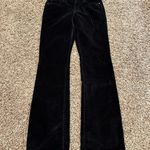 frame denim Frame Le Velveteen Le Mini Boot Black Pants Photo 2
