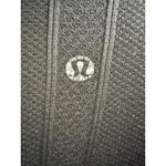 Lululemon  Athletica Long Sleeve Athletic Top Black Crew Neck Women's Size 6 Photo 3