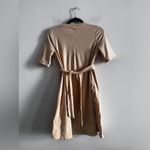 Lululemon Cotton Front Wrap T Shirt Dress Prosecco Photo 3