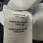 We Wore What Sz Medium Dark Wash Indigo Denim Elastic Waist Pull On Jogger Jeans Photo 6