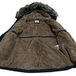 Lucky Brand Navy Extremely Soft Faux Fur Lined Hiking Camping Jacket Size XS Photo 8