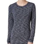 Poof! Long Sleeve T-Shirt Black Space Dye Photo 0