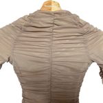 Michael Costello  x REVOLVE Franky Mini Dress in Taupe‎ Photo 4