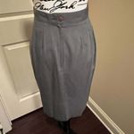 Vintage Bedford Fair Gray Professional Suit Jacket and Skirt Photo 5