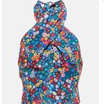 STAUD  Multicolor Floral Halterneck Crop Top Photo 1