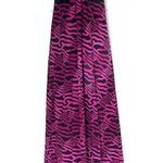 The North Face V Neck Striped Zebra Maxi Dress Black Magenta Pink Pullover XS Photo 0
