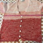 Gispa Italian Knit Pink Ombré Cardigan Tank Set Size L Size L Photo 10