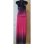 Roulette Women's Two tones halter sleeveless backless maxi dress Size 12. Photo 4