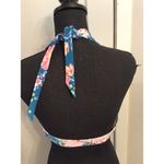 Adore Me NWT  Floral Swim Top 38B Front Tie Photo 1