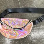 Pink Holographic Fanny Pack Multiple Photo 0