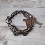 Roll Tide Alabama Mixed Metal Bracelet Bangle Photo 1