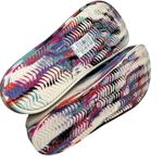 Hunter NEW White Marble In/Out Bloom Clogs US 12 EU 44 Slip-on Algae Foam Multi Photo 7