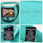 San Francisco Work Shirts Good Vibes Oversized Pullover Sweatshirt Size M Green Size M Photo 2