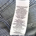 Joie  Aerindis Ankle Straight-Leg Jeans in Cadet Stripe Women's Size 26 Photo 8