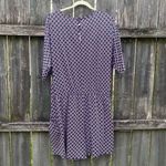 Jessica Howard  Geometric Print Pink Navy Romper | L Photo 4