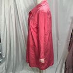 J.Jill Women's Pink Cotton Button Front Lined Jacket Coat Size M Photo 7