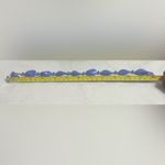 Source Unknown Vintage Lightweight Collier Necklace Blue and Gold Craires 1980’s Photo 2