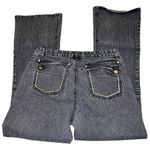 Cosmopolitan Black & Gold 2000’s Jeans Women’s Size 12 Y2K Style Bootcut Pants! Photo 1