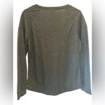 32 Degrees Heat  Fleece Top Women Black Crew Neck Top Stitch Long Sleeve NWOT Photo 1