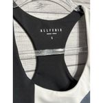 ALLFENIX sports bra womens SIZE SMALL steel colorblock padded Black Photo 1