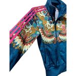 Adidas ‎ ORIGINALS X FARM BORBOMIX Colorful Full Zip Track Jacket Butterfly Small Photo 3