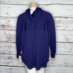 LuLaRoe NWT Size 2XL Navy Blue - Pink Floral Print Amber Hoodie Sweatshirt Photo 3