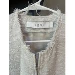 IRO Olessa Tweed Belted Romper Light Grey Womens Size 42 US 10 Photo 7