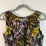 Milly Dress Floral 100% Silk Sheath Dress Sz 6 NWT Retro 60s Look Classic Shape Photo 2