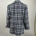 Dennis Basso Women Tweed Blazer with Frayed Lapel Size 4 NWOT Photo 5