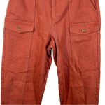 Joie  HADIYA Cargo Pocket Cropped Pants – Barrel Leg, Size 8, Arabian Spice Photo 5