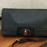 Kate Spade  Black Leather Hampton Road Juliana Turnlock Crossbody Bag Photo 0